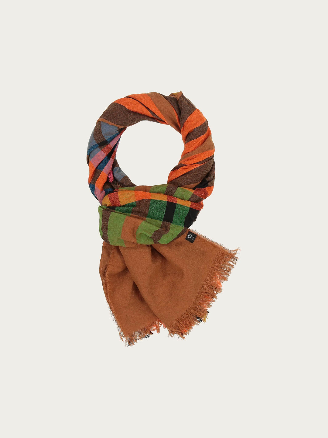 Sustainability Edition - Leichte Stola mit FRAAS Plaid Karo