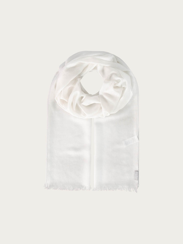 Zarte einfarbige Pashmina aus reinem Kaschmir