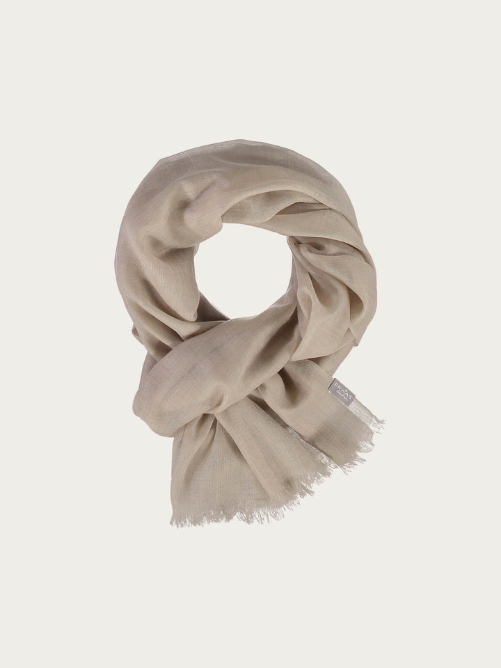 Zarte einfarbige Pashmina aus reinem Kaschmir