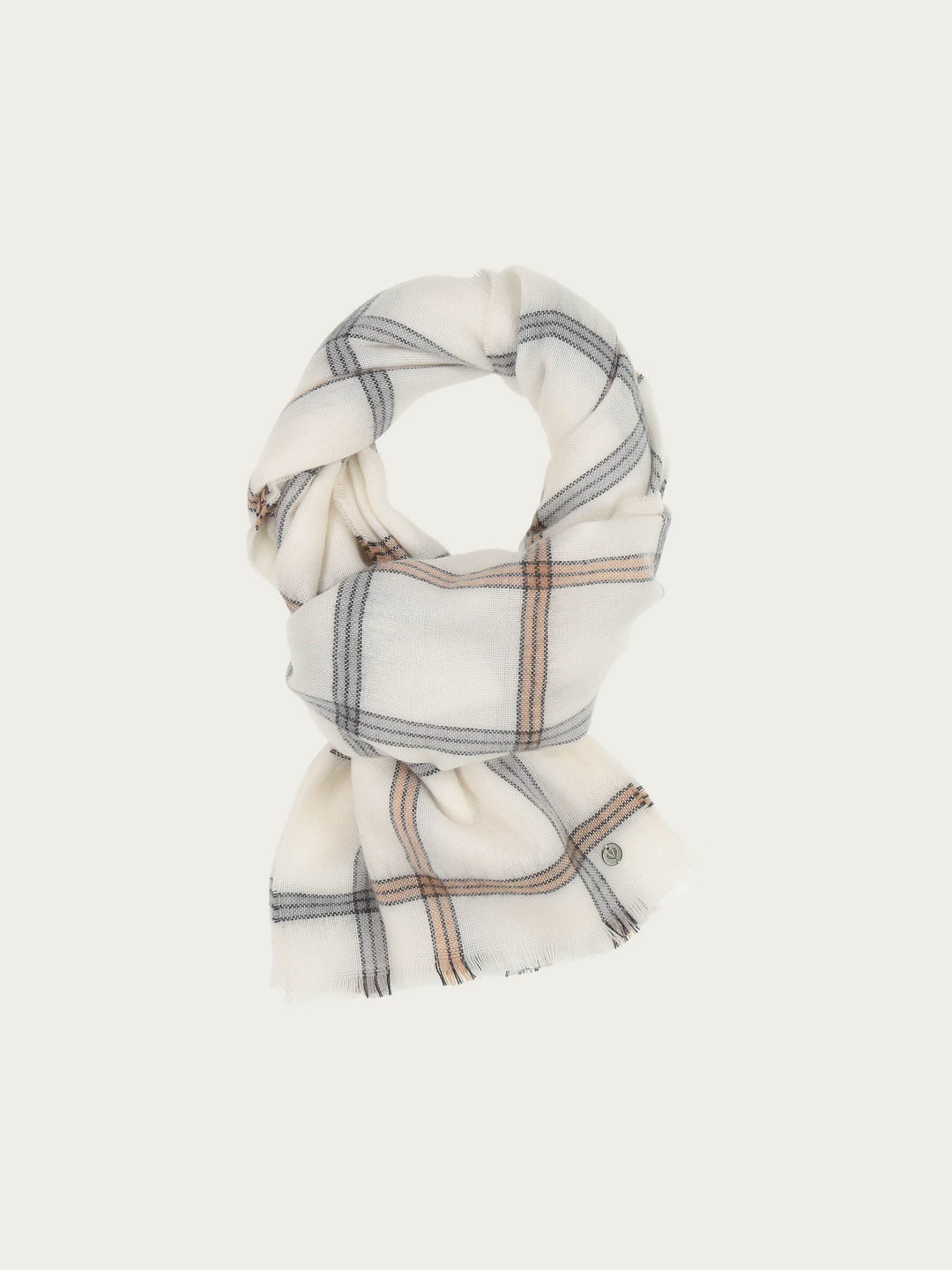 Sustainability Edition - Karierter Wollschal