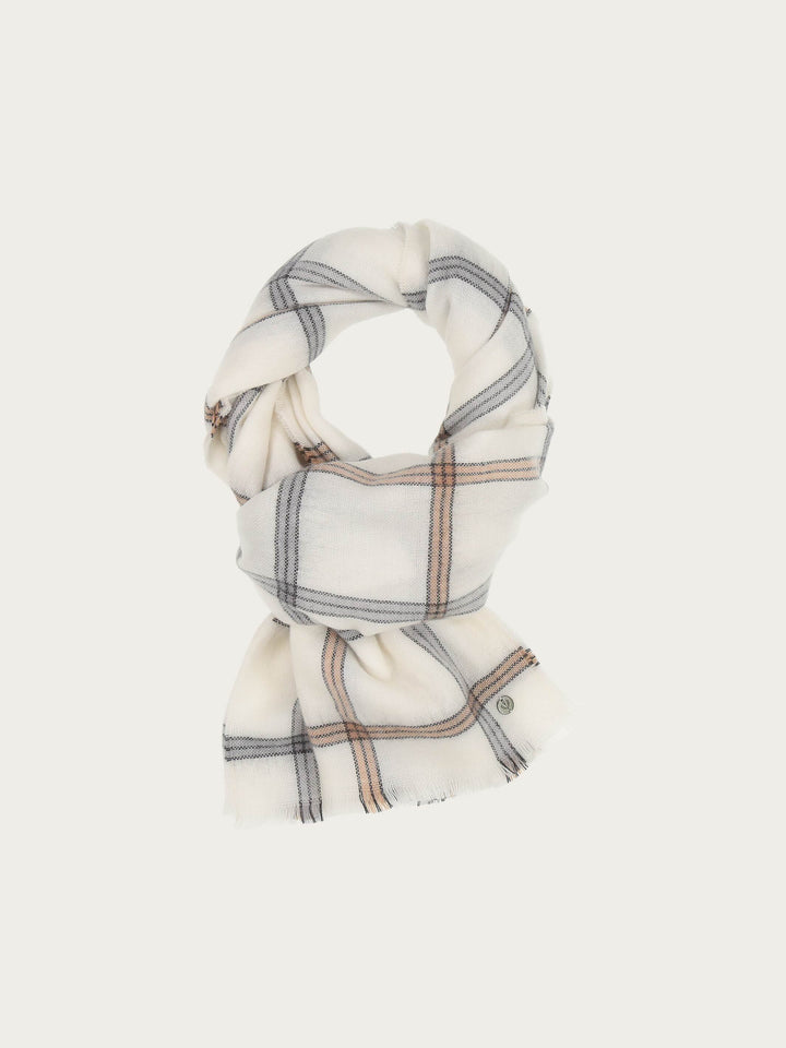 Sustainability Edition - Karierter Wollschal