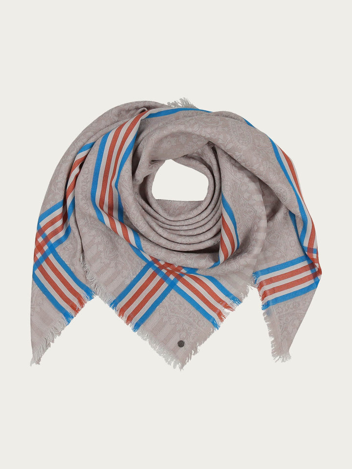 Tuch mit Paisley-Muster in Wollmischung