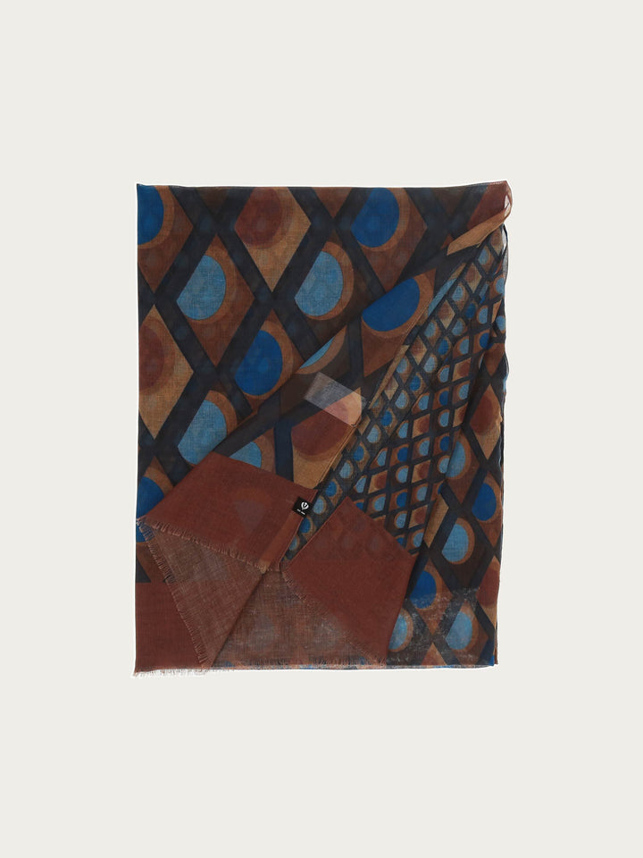 Sustainability Edition - Schal mit geometrischen Mustern
