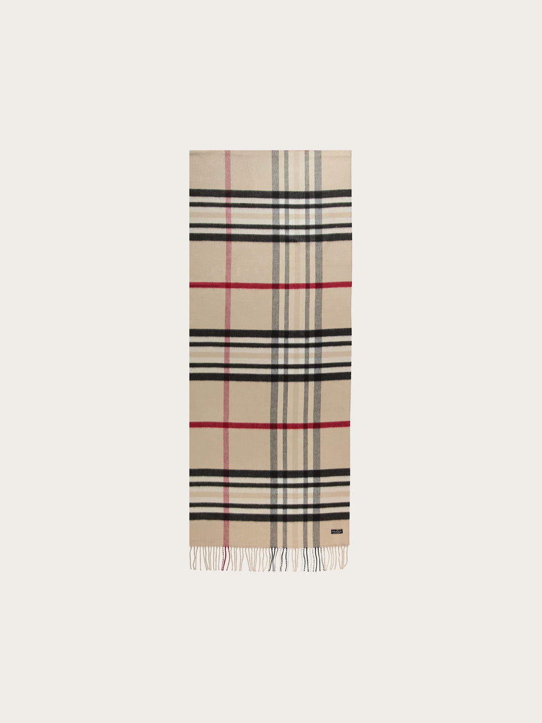 Breiter Cashmink-Schal mit FRAAS Plaid Karo