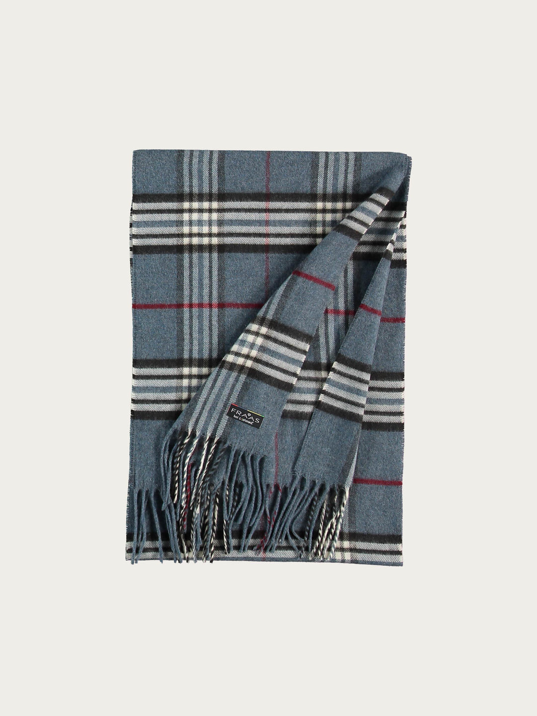 Schmaler Cashmink-Schal mit FRAAS Plaid Karo