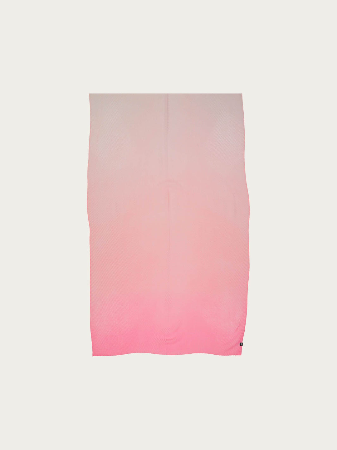 Plissee-Stola mit Ombré-Effekt