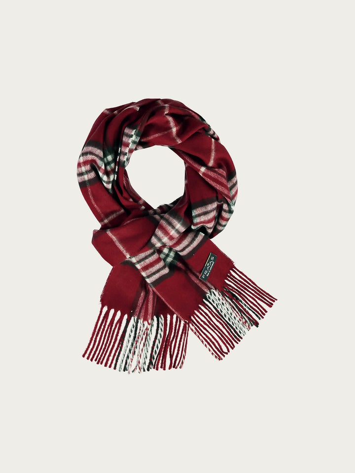 Schmaler Cashmink-Schal mit FRAAS Plaid Karo