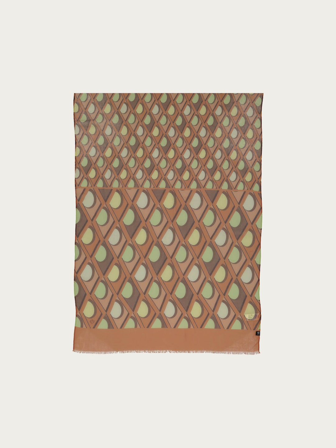 Sustainability Edition - Schal mit geometrischen Mustern