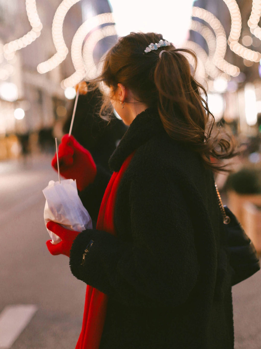 Strickhandschuhe aus reinem Kaschmir