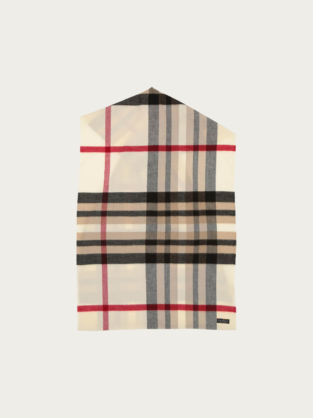 Schmaler Cashmink-Loop mit FRAAS Plaid Karo