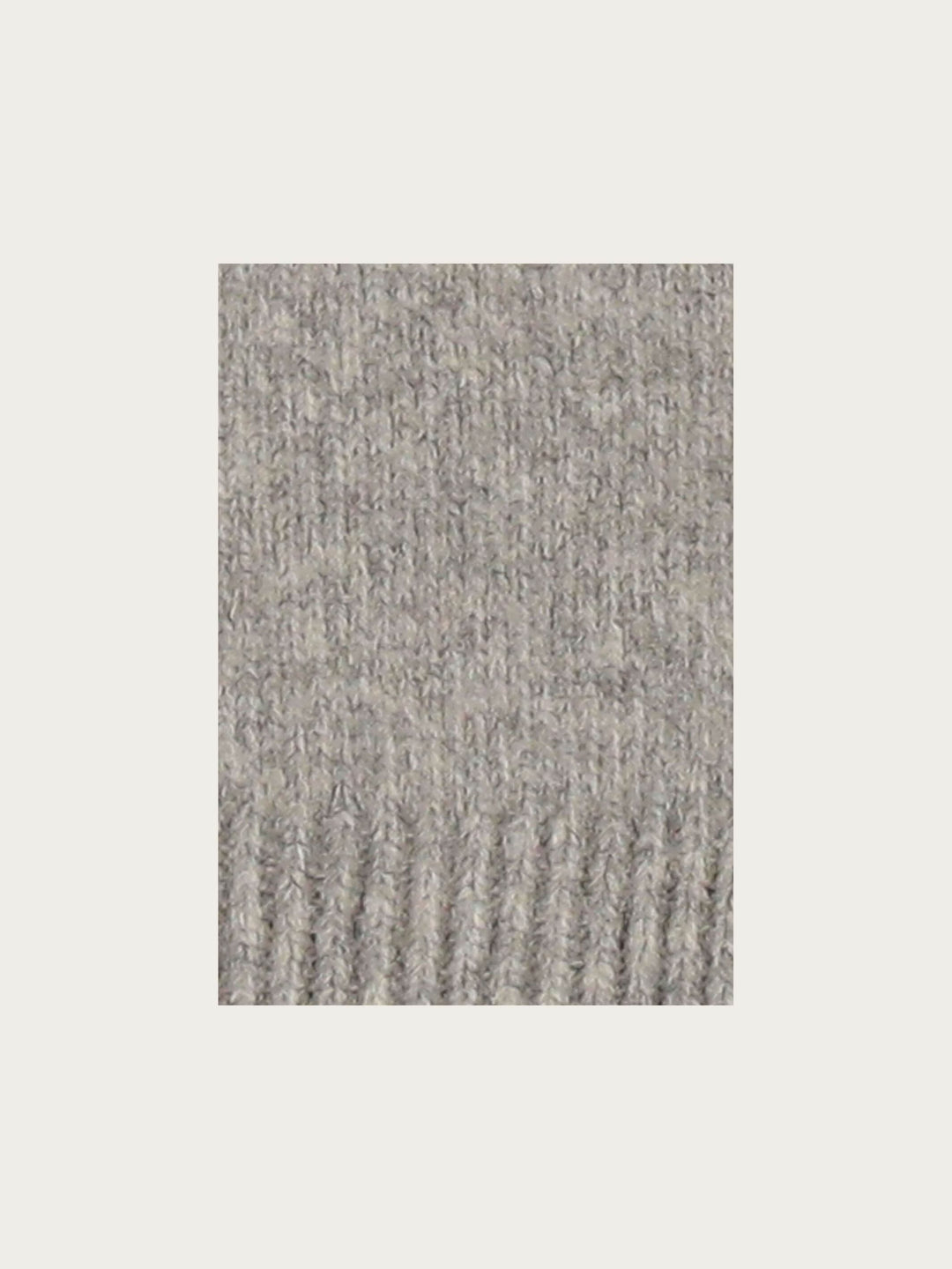 Einfarbige Strickhandschuhe in Wollmischung