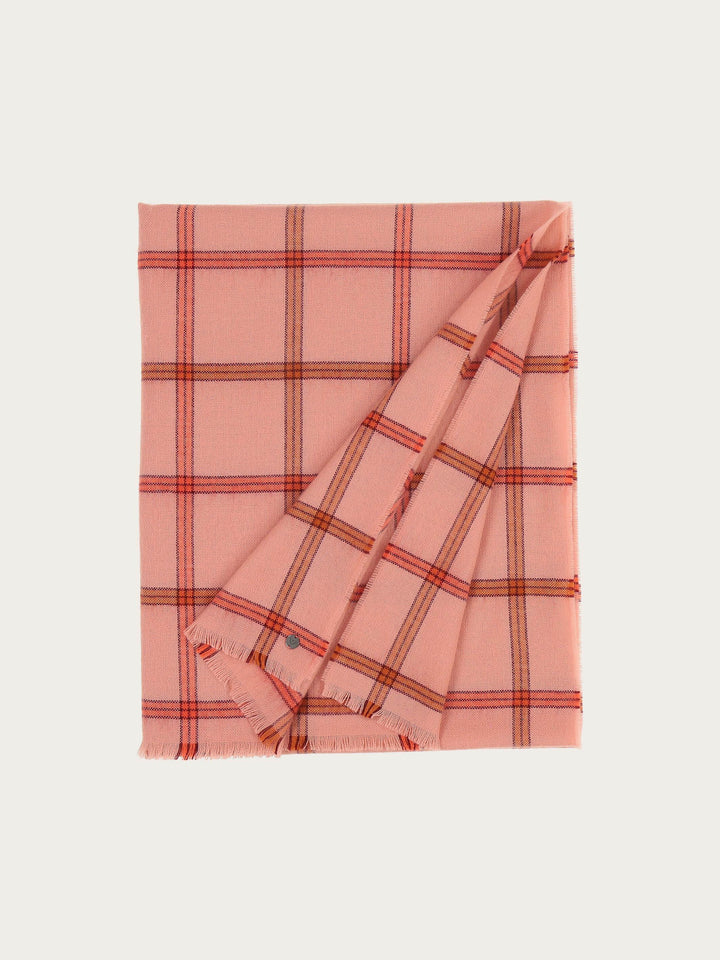 Sustainability Edition - Karierter Wollschal