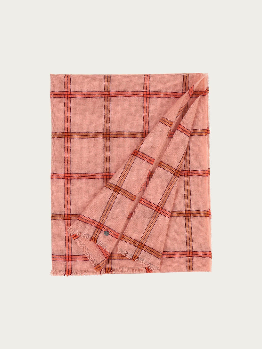 Sustainability Edition - Karierter Wollschal