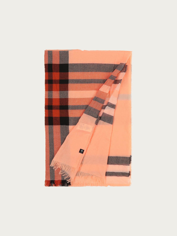 Leichte Stola mit FRAAS Plaid Karo