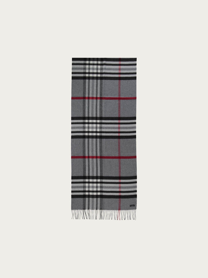 Breiter Cashmink-Schal mit FRAAS Plaid Karo