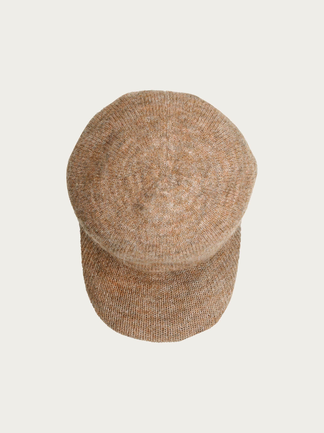 Gestrickte Basecap in Wollmischung