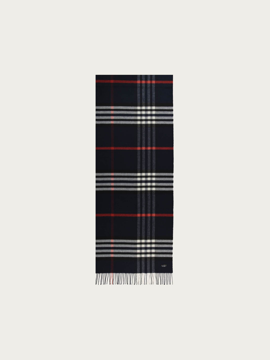 Breiter Cashmink-Schal mit FRAAS Plaid Karo