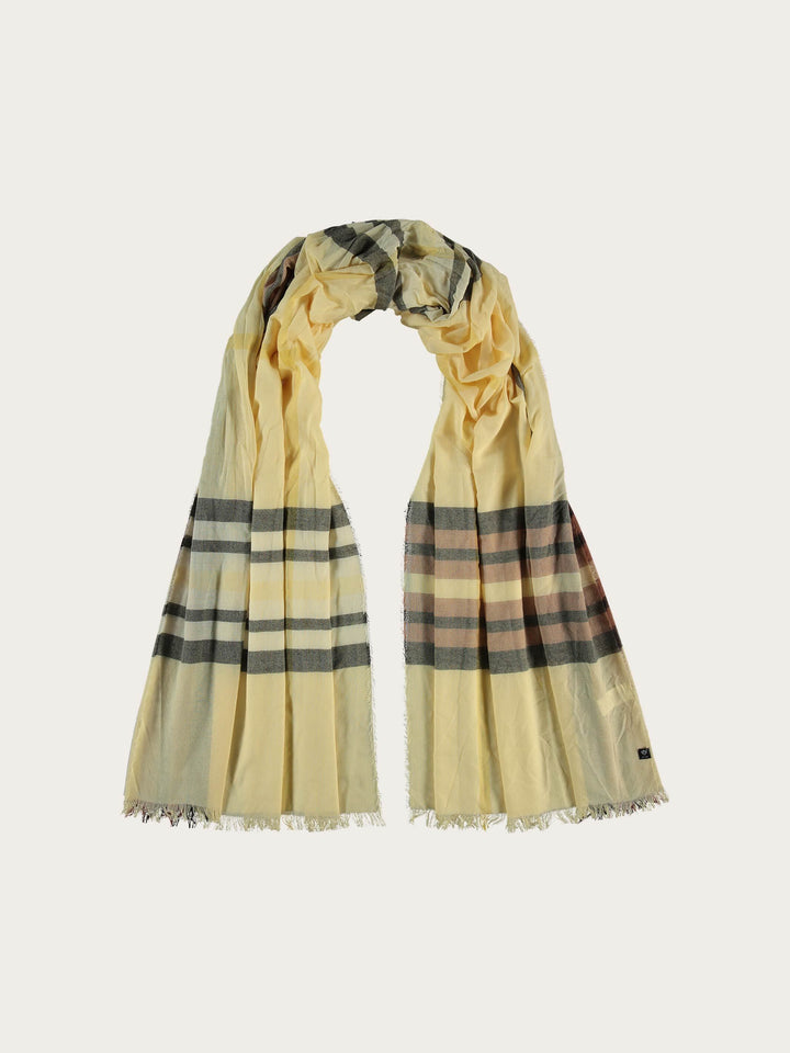 Sustainability Edition - Leichte Stola mit FRAAS Plaid Karo