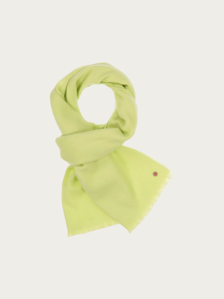 Einfarbiger Schal aus reinem Kaschmir