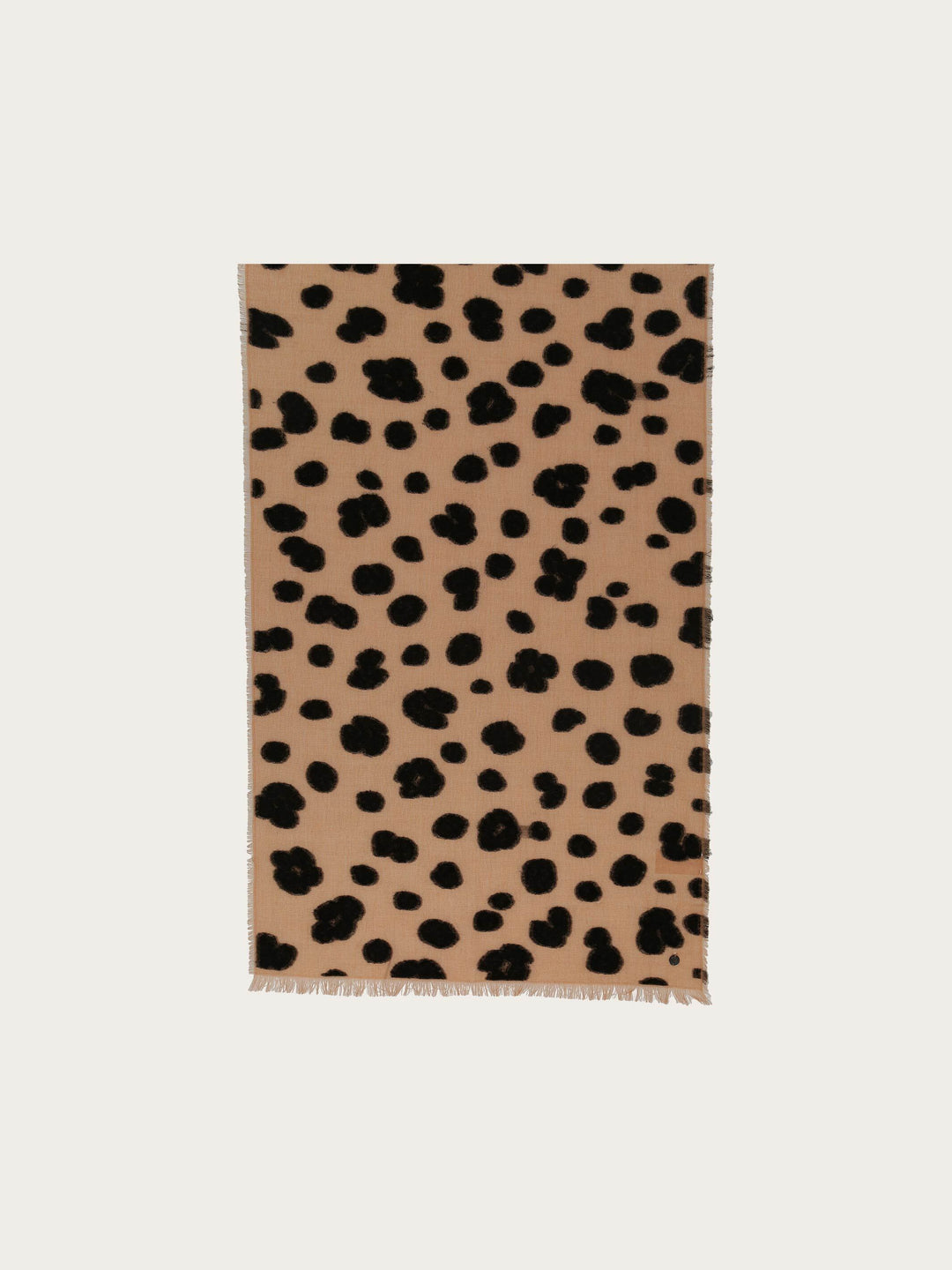 Fil Coupé Schal mit Leo-Design