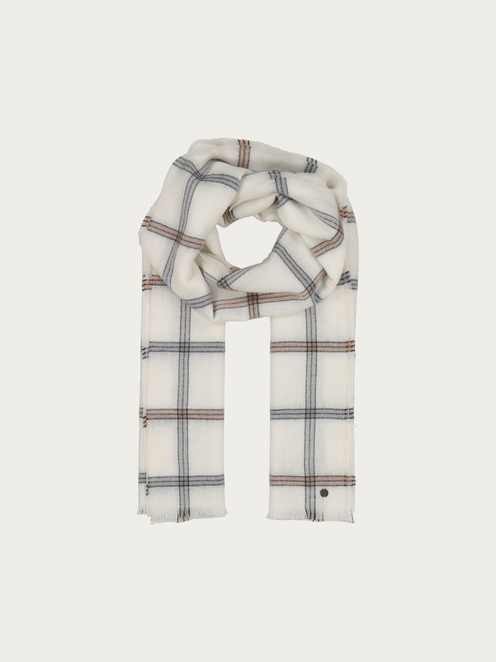 Sustainability Edition - Karierter Wollschal