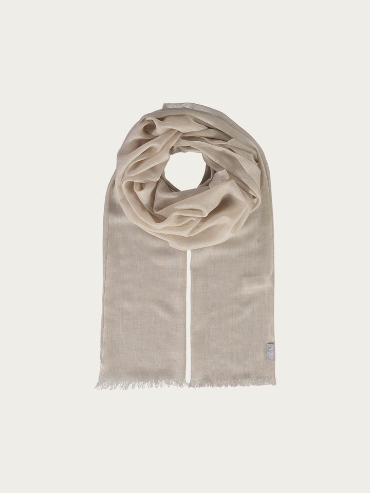 Zarte einfarbige Pashmina aus reinem Kaschmir