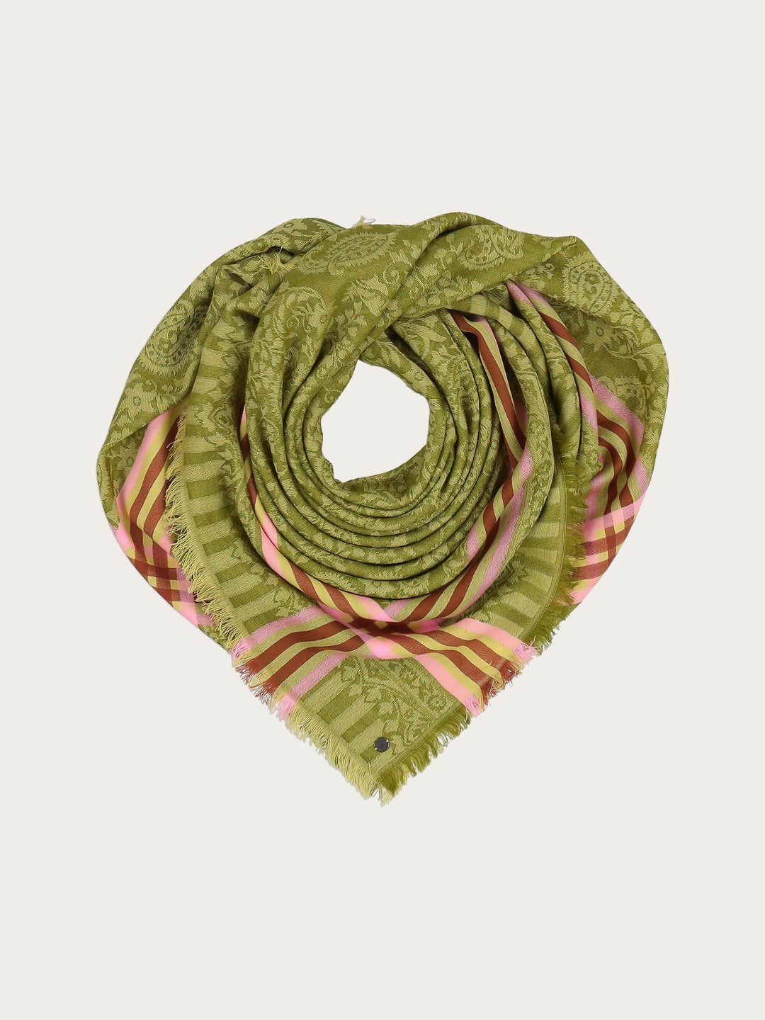 Tuch mit Paisley-Muster in Wollmischung