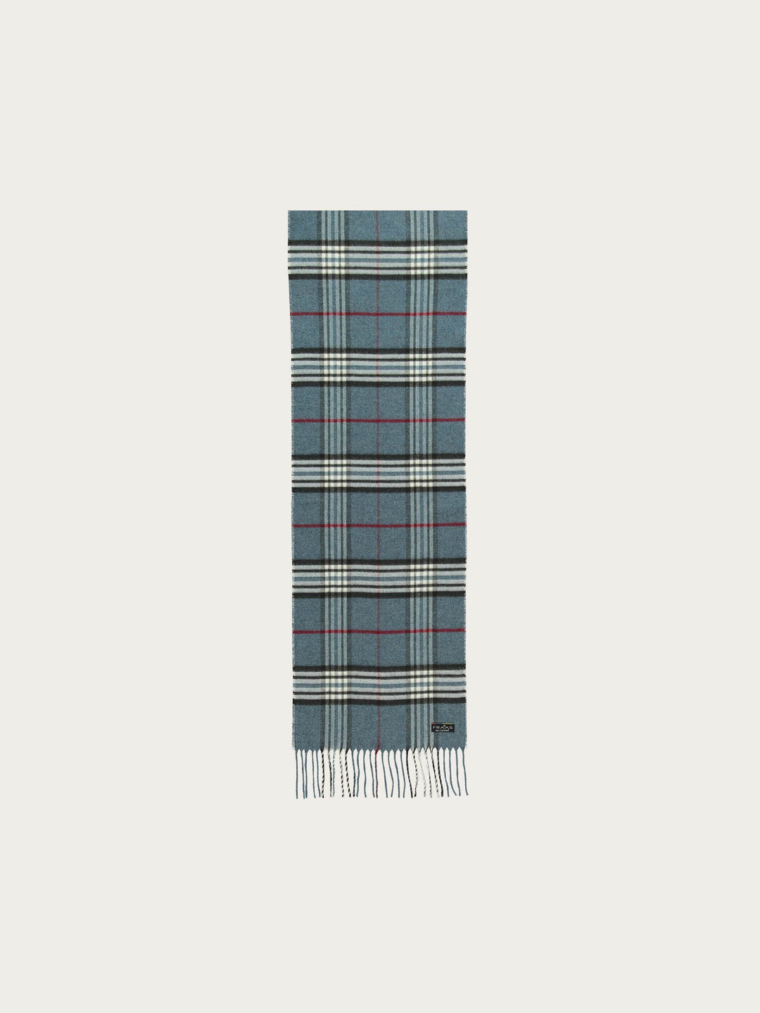 Schmaler Cashmink-Schal mit FRAAS Plaid Karo
