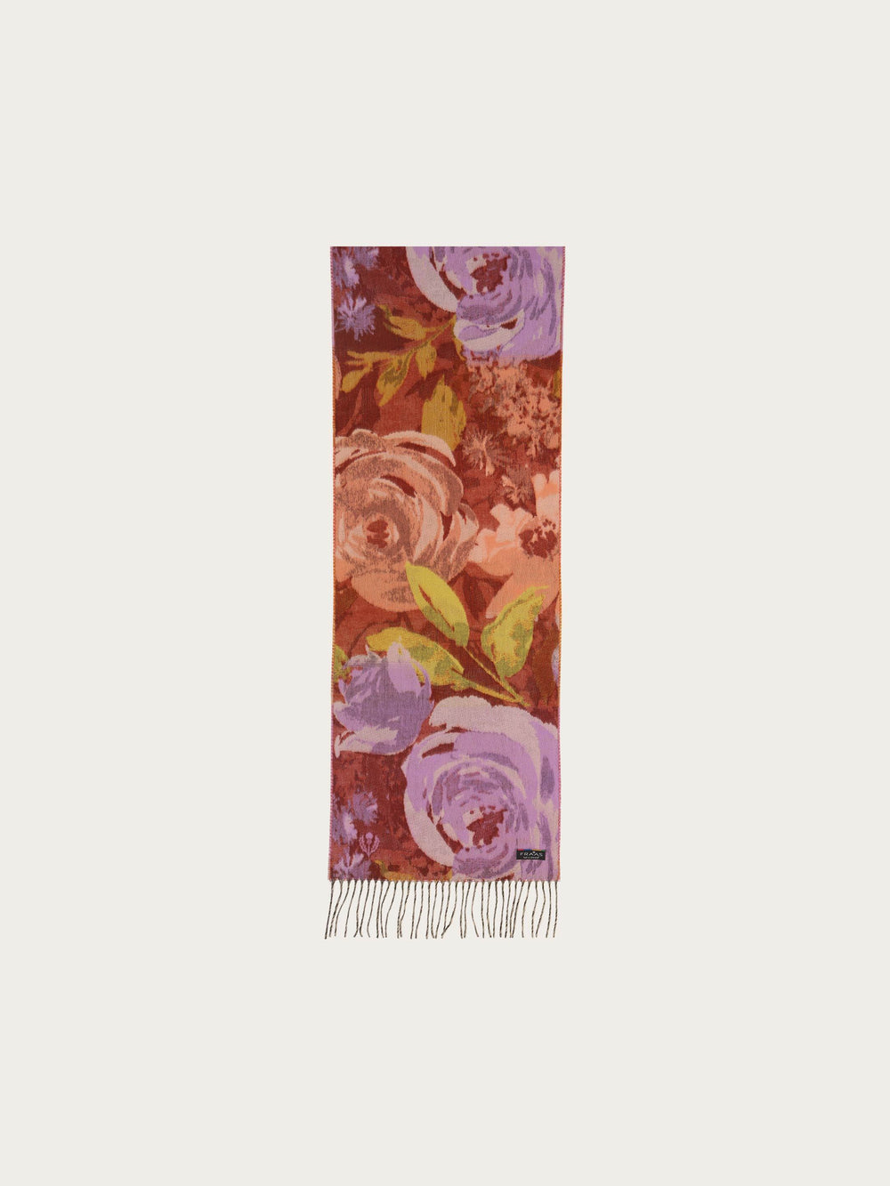 Cashmink-Schal mit romantischem Blumen-Design