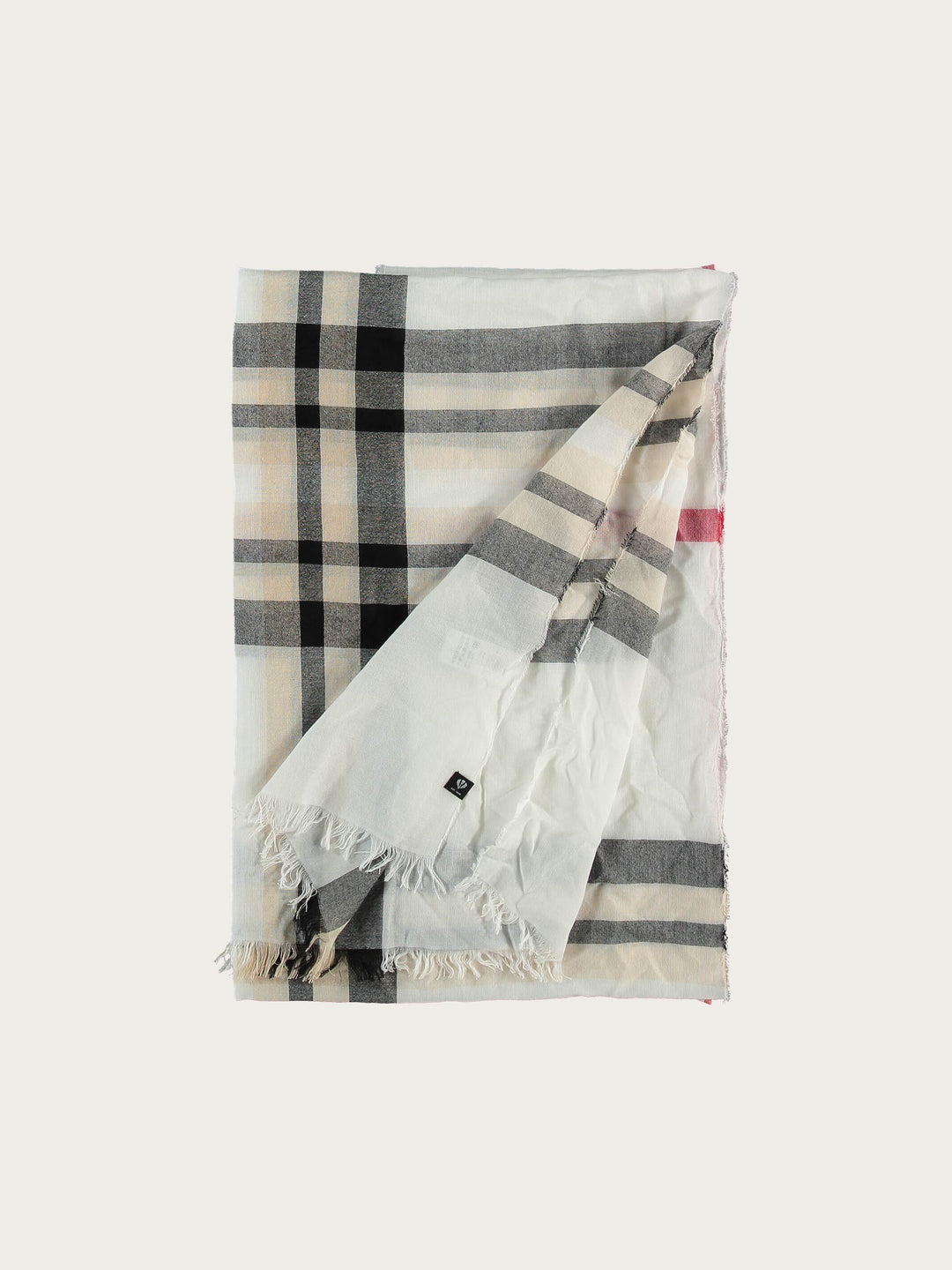 Sustainability Edition - Leichte Stola mit FRAAS Plaid Karo
