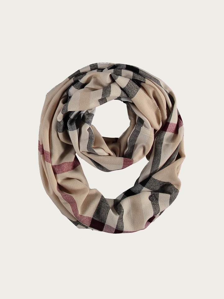 Loop mit FRAAS Plaid Karo