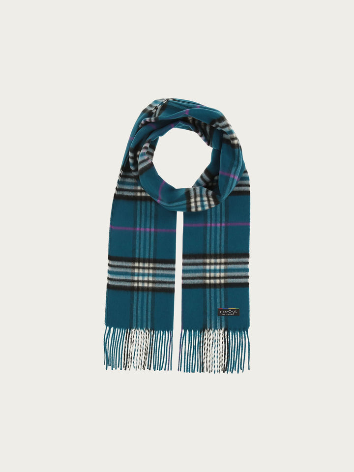 Schmaler Cashmink-Schal mit FRAAS Plaid Karo