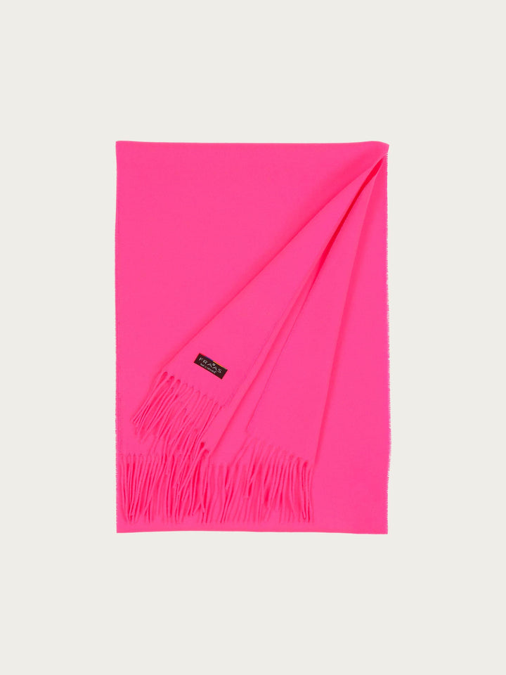 Einfarbiger Cashmink-Schal, 35 cm breit