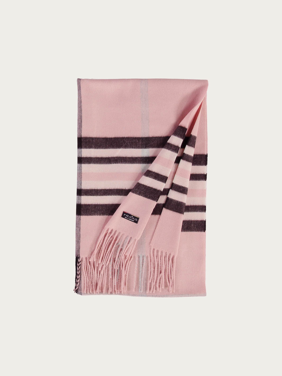 Breiter Cashmink-Schal mit FRAAS Plaid Karo