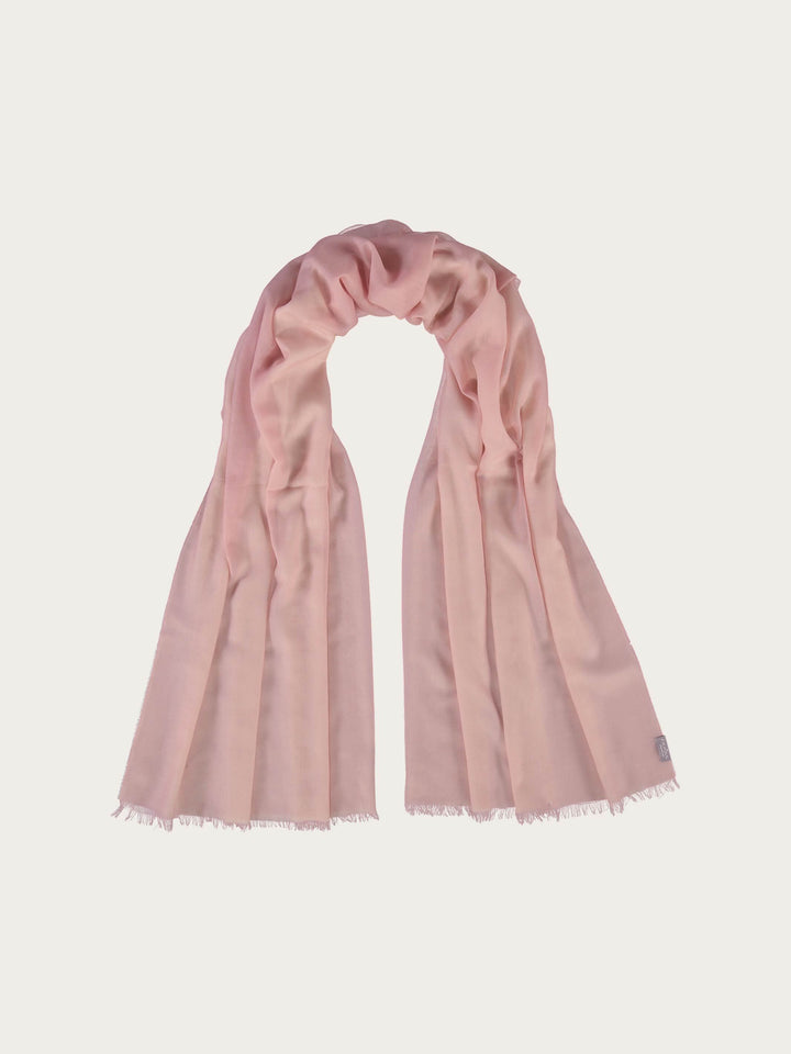 Zarte einfarbige Pashmina aus reinem Kaschmir