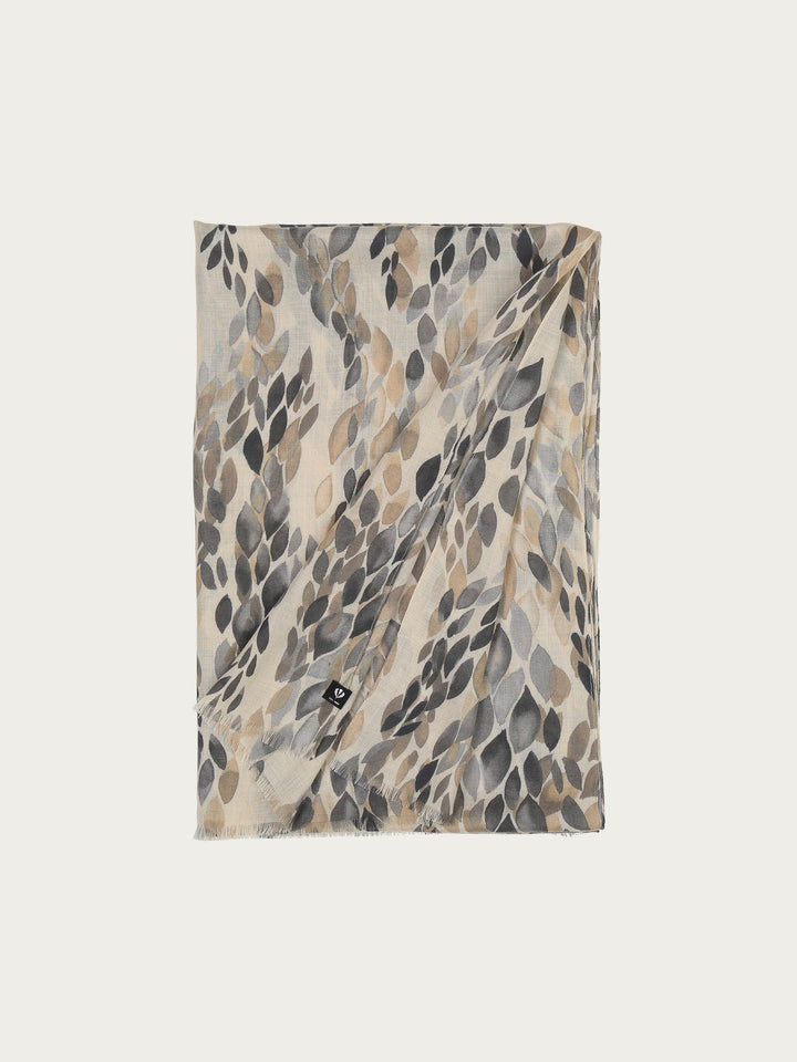 Sustainability Edition - Schal mit Blätter-Design