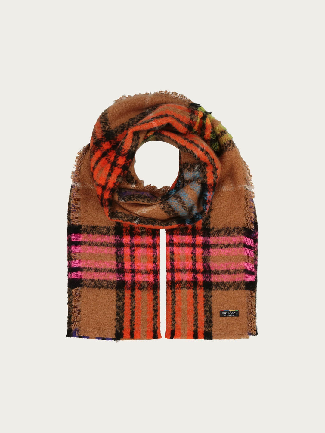 Cashmink-Stola mit FRAAS Plaid Karo