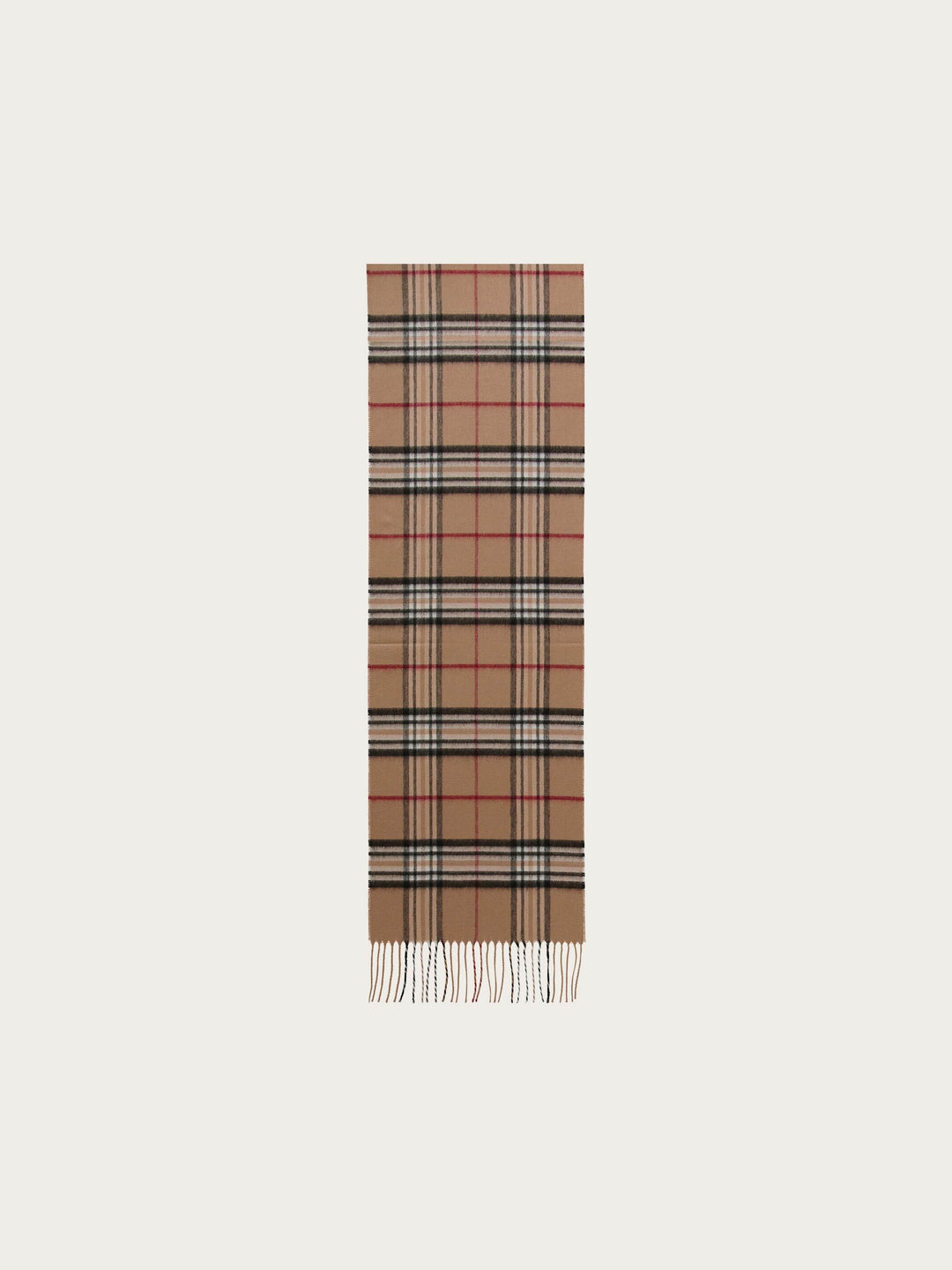 Schmaler Cashmink-Schal mit FRAAS Plaid Karo
