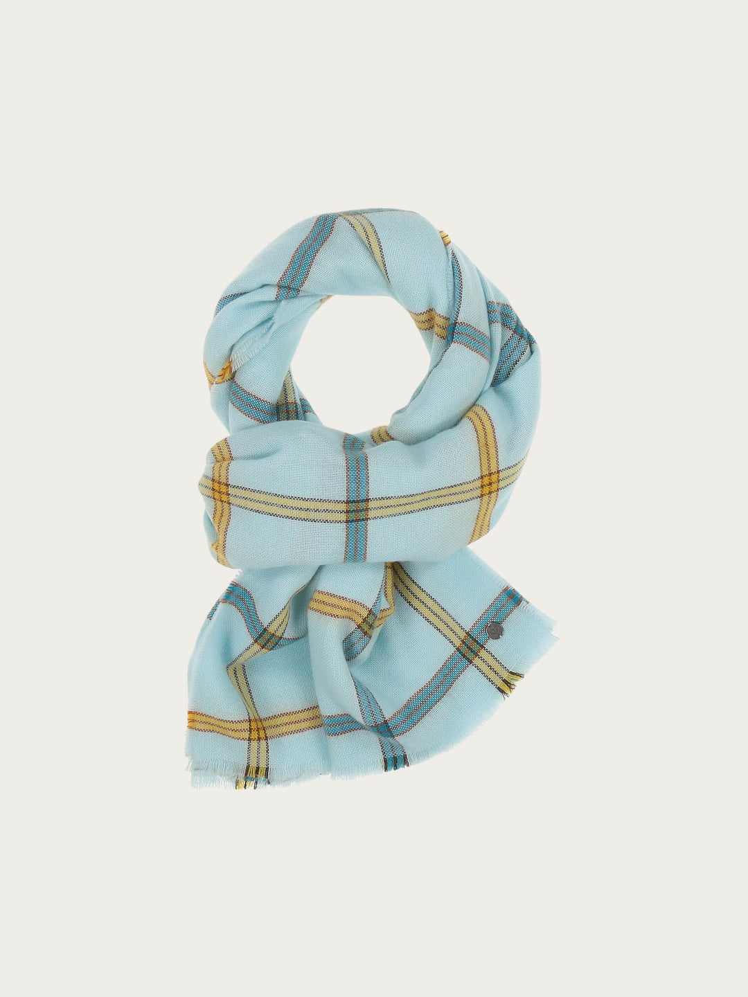 Sustainability Edition - Karierter Wollschal