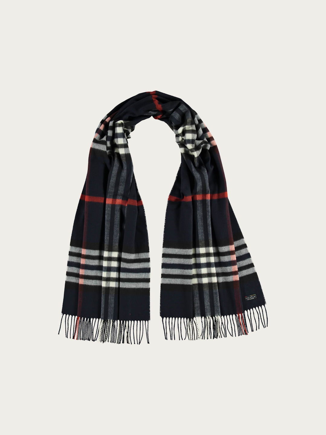 Breiter Cashmink-Schal mit FRAAS Plaid Karo