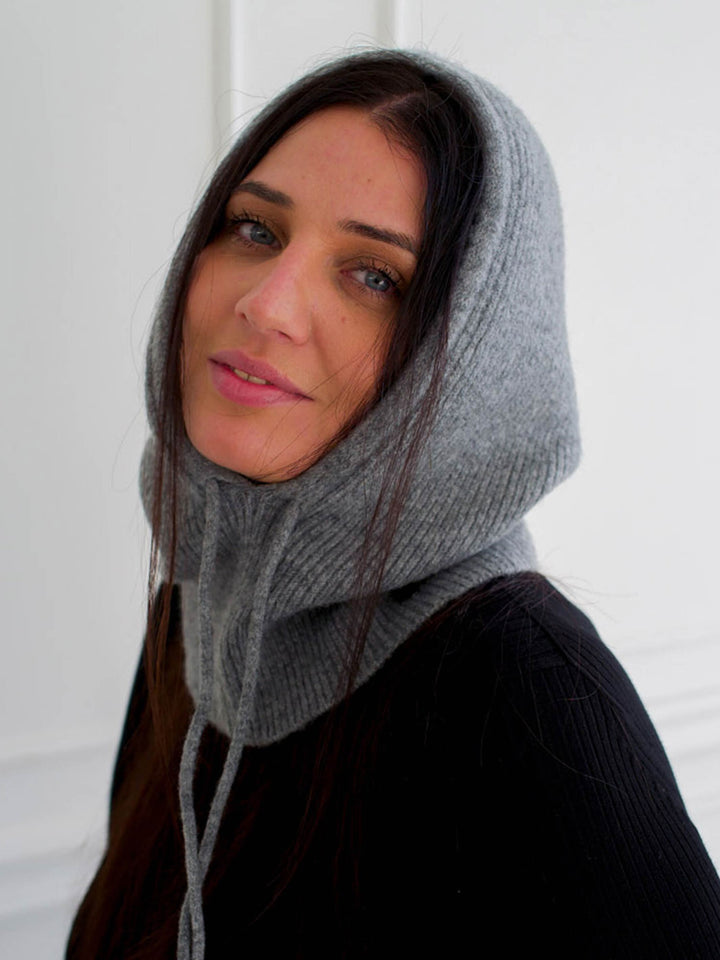 Sustainability Edition - Strick-Kapuzenschal