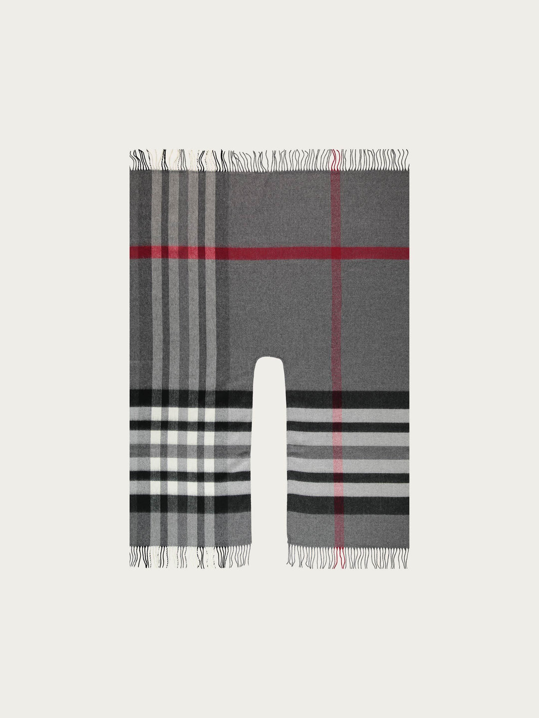 Poncho mit FRAAS Plaid Karo aus Polyacryl