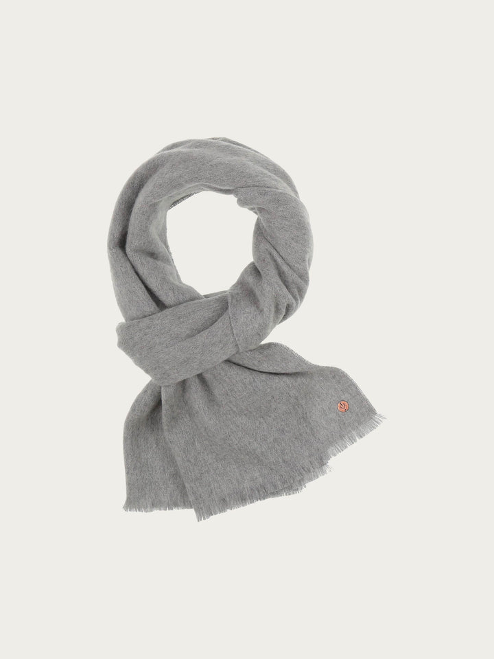 Einfarbiger Schal aus reinem Kaschmir