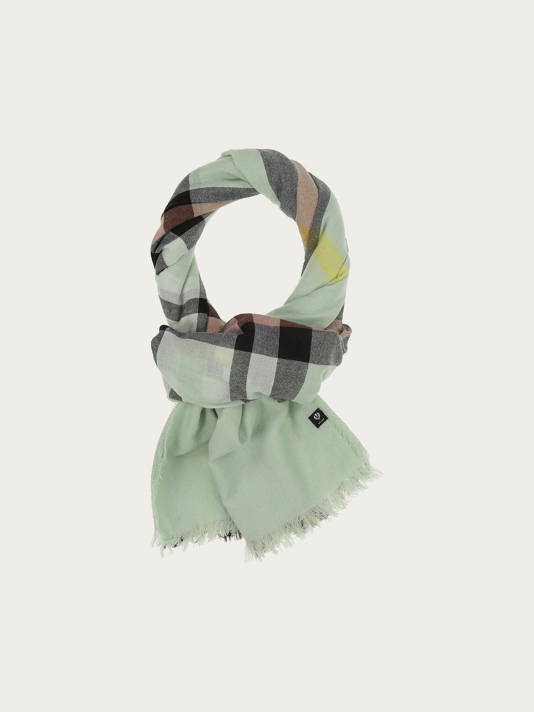 Sustainability Edition - Leichte Stola mit FRAAS Plaid Karo