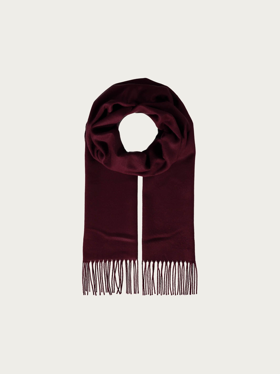 Cashmink-Schal mit Fransen