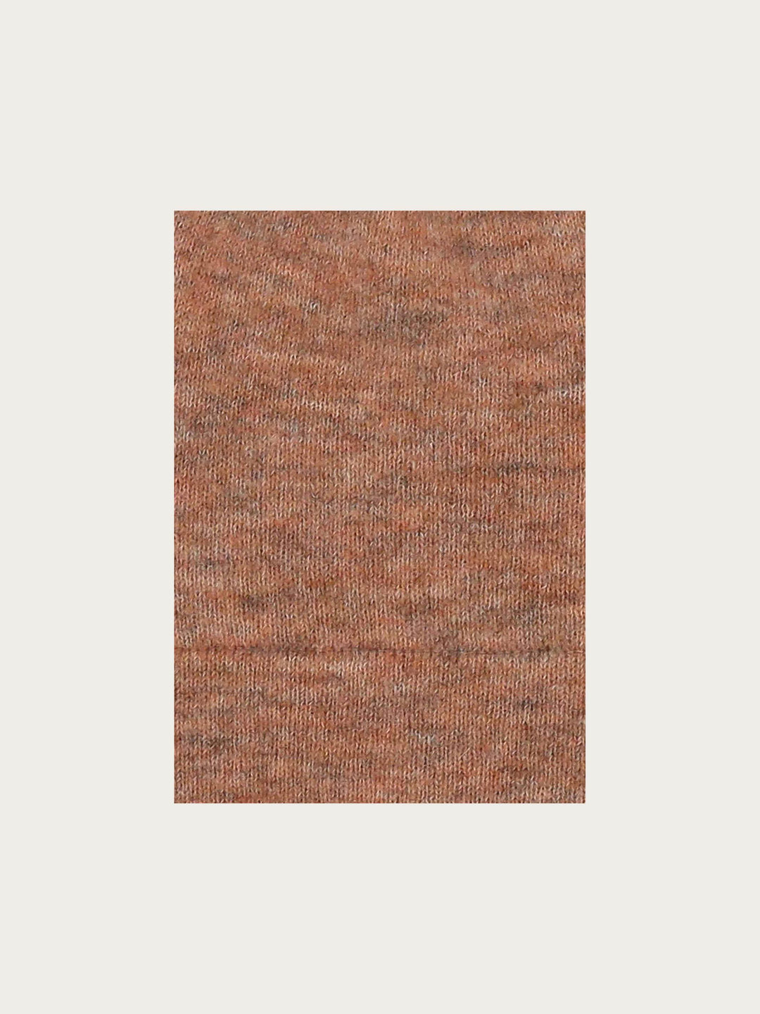 Sustainability Edition - Melierte Strickmütze in Wollmischung