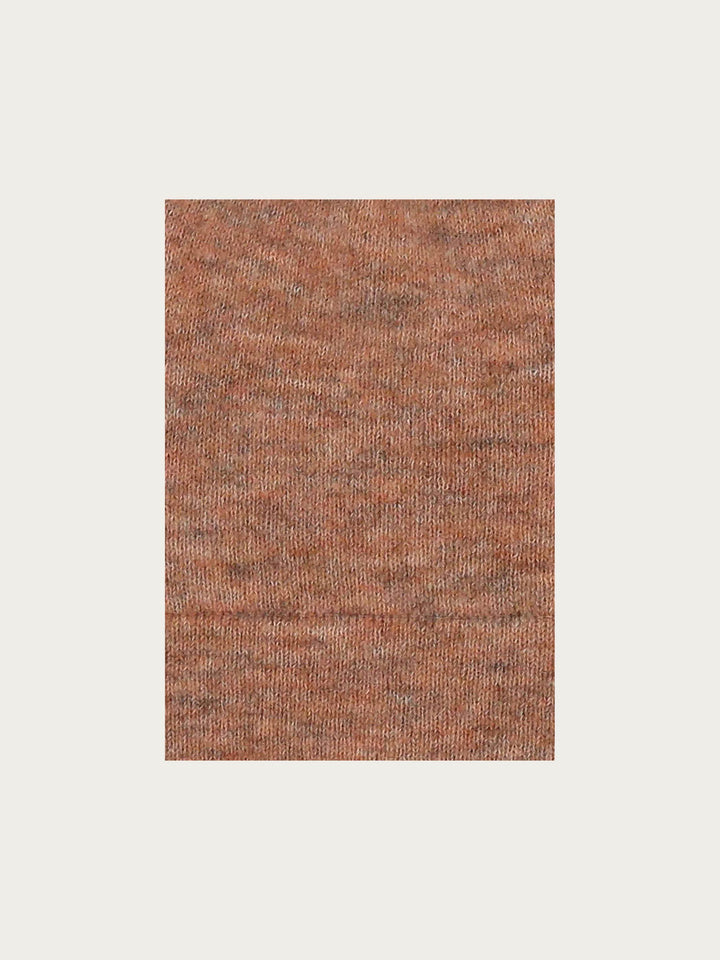 Sustainability Edition - Melierte Strickmütze in Wollmischung