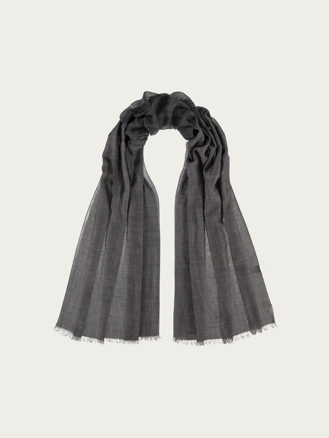 Zarte einfarbige Pashmina aus reinem Kaschmir