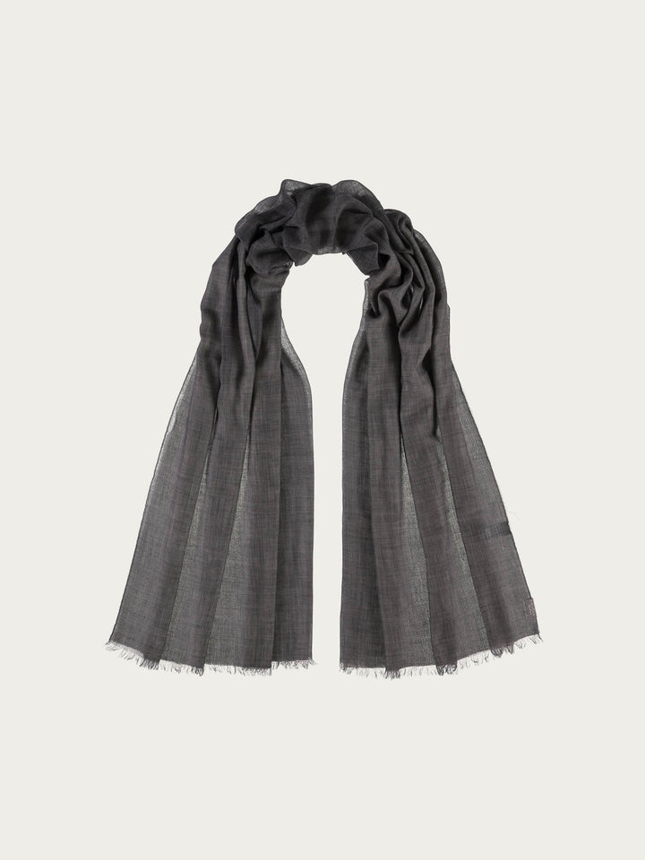 Zarte einfarbige Pashmina aus reinem Kaschmir