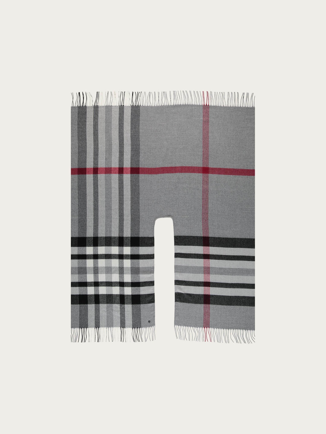 Poncho mit FRAAS Plaid Karo aus Polyacryl